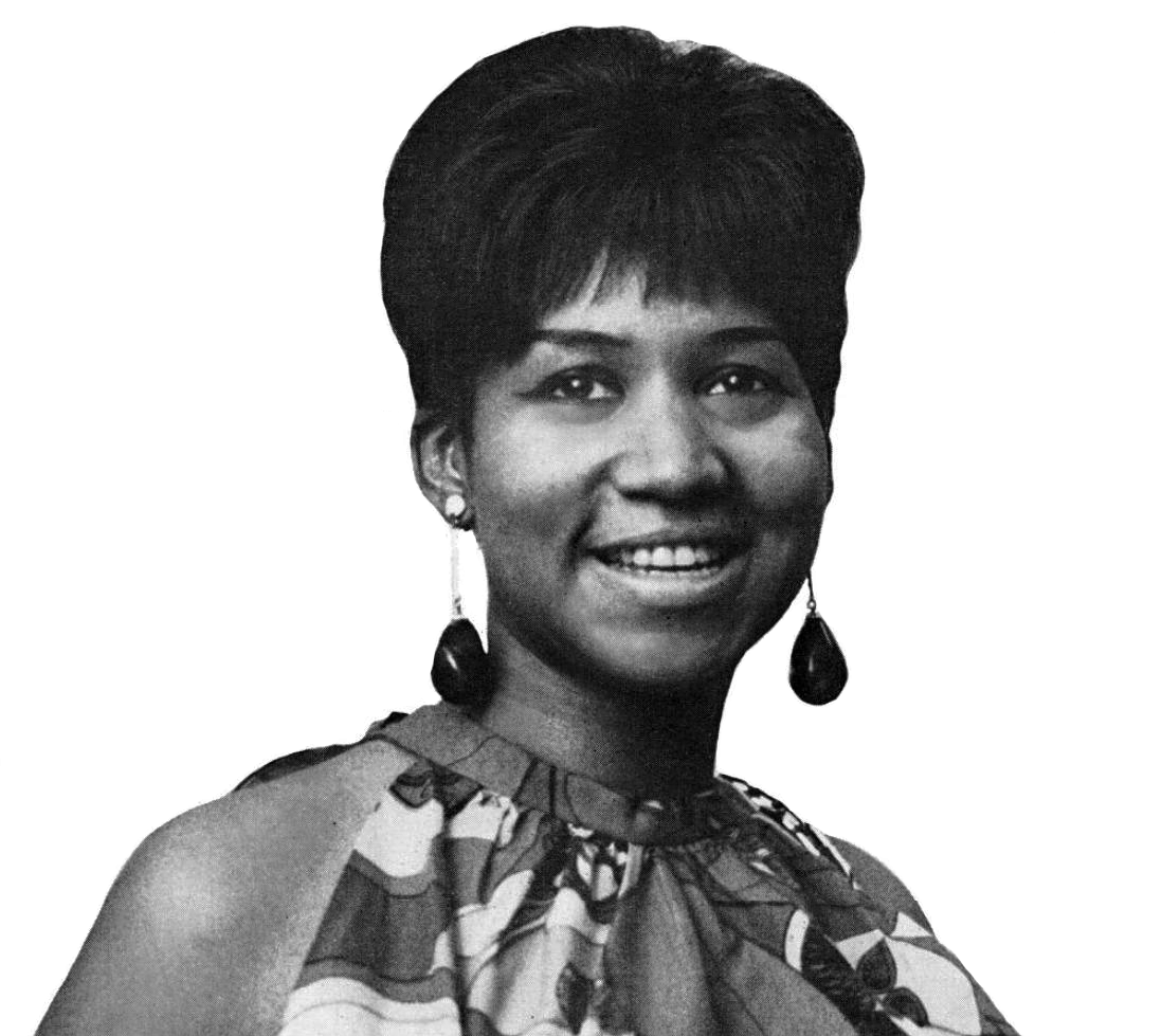 Aretha Franklin, 1967 — Atlantic Records / Public Domain